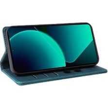 Colorful Shop Xiaomi 13T Flip Kapak Için Flip Case Basit Iş Cüzdan Deri Kılıf (Yurt Dışından)