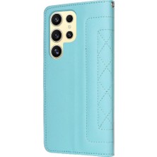 Colorful Shop Samsung Galaxy S24 Için Flip Case Ultra Cüzdan Basit Iş Darbeye (Yurt Dışından)