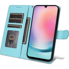 Colorful Shop Samsung Galaxy A24 4g Için Flip Case Cüzdan Basit Iş Kapak Çevirin (Yurt Dışından)