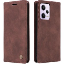 Colorful Shop Xiaomi Redmi Not 12 Pro 5g Için Flip Case Basit Iş Cüzdan Deri (Yurt Dışından)