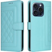 Colorful Shop Iphone 15 Için Flip Case Pro Cüzdan Kapak Çevirin Deri Kılıf Basit Iş (Yurt Dışından)