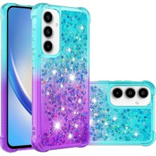 Colorful Shop Samsung Galaxy A35 5g Akan Sparkle Hareketli Kapak Temizle Tampon (Yurt Dışından)