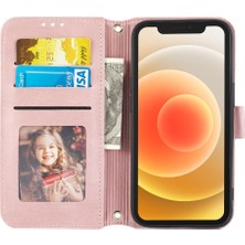 Colorful Shop Iphone 12 Için Flip Case Pro Max Pu Deri Manyetik Kapatma Darbeye (Yurt Dışından)