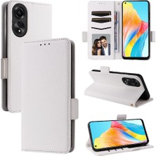 Colorful Shop Oppo Case 4g Manyetik Yan Toka Cüzdan Kart Yuvaları Tutucu Pu Için Kılıf (Yurt Dışından)