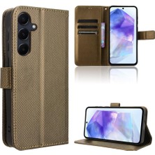 Colorful Shop Samsung Galaxy A35 5g Kickstand Kapak Kart Tutucu Manyetik Cüzdan (Yurt Dışından)