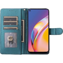 Colorful Shop Oppo A94 Basit Iş Için Flip Case Kapak Cüzdan Deri Kılıf (Yurt Dışından)