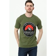 New Outdoor Adveturous T-Shirt Yeşil