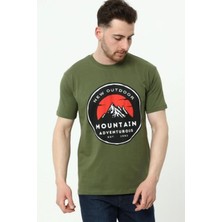 New Outdoor Adveturous T-Shirt Yeşil