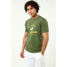 New Outdoor Off Roader T-Shirt Yeşil