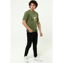 New Outdoor Off Roader T-Shirt Yeşil