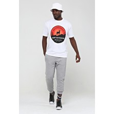 New Outdoor Wildlife T-Shirt Beyaz