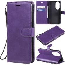 Colorful Shop Kart Yuvası Klasik Düz Renk Yüksek Kalite ile Huawei P50 Için Flip Case (Yurt Dışından)