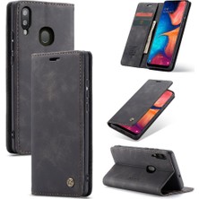 Colorful Shop Samsung Galaxy A20 Için Flip CASE/A30/M10S Flip Folio Kitap Vintage Pu Kılıf (Yurt Dışından)