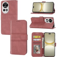 Colorful Shop Huawei Nova 12 Için Flip Case Cüzdan Kılıf Manyetik Kapatma Pu Deri (Yurt Dışından)