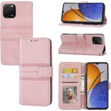 Colorful Shop Huawei Nova Y61 Için Flip Case Cüzdan Kılıf Pu Deri Kickstand Manyetik (Yurt Dışından)