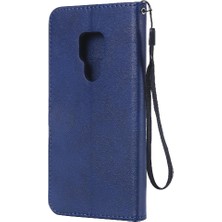 Colorful Shop Kart Yuvası ile Huawei Mate 20 Için Flip Case Klasik Düz Renk Yüksek Telefon (Yurt Dışından)