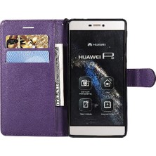 Colorful Shop Kart Yuvası Klasik ile Huawei P8 Iş Cüzdan Telefon Kılıfı Için Flip Case (Yurt Dışından)