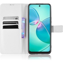 Colorful Shop Infinix Sıcak 12 Oyun Için Kılıf Kickstand Manyetik Cüzdan Kapak Kart Tutucu (Yurt Dışından)