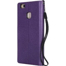 Colorful Shop Huawei P9 Lite Için Flip Case Yüksek Kaliteli Deri Iş Cüzdan Telefon (Yurt Dışından)