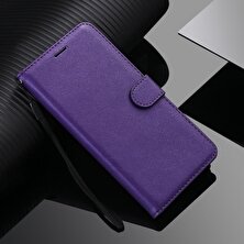 Colorful Shop Huawei Mate 60 Pro Için Flip Case Yüksek Kalite Deri Klasik Düz Renk (Yurt Dışından)