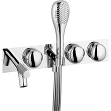 VitrA Istanbul Ankastre Banyo Bataryası Krom A42848
