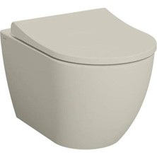 VitrA S60 Smooth Flush Asma Klozet Gizli Montajlı 54 cm Mat Bej 7510B020-0090