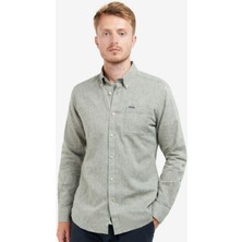 Barbour Nelson Tailored Gömlek OL31 Bleached Olive