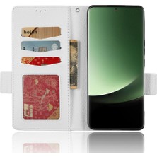 Mays Shop Xiaomi 13 Için Kılıf Ultra Manyetik Cüzdan Kart Yuvaları Tutucu Yan Toka Pu (Yurt Dışından)