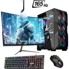 İzoly Kirlia x I5-12400F 16GB 512GB M.2 Nvme Rx 580 8gb 24" 165Hz Oyuncu Masaüstü Bilgisayarı