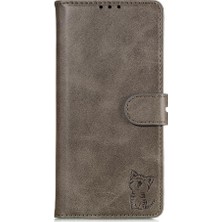 Mays Shop Samsung Galaxy Wallet Için Cüzdan Durumda Tüm Yuvarlak Koruma Manyetik Kabartmalı (Yurt Dışından)