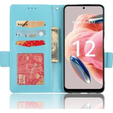 Mays Shop Xiaomi Redmi Için Not 12 4g Pu Deri Manyetik Cüzdan Yan Toka (Yurt Dışından)