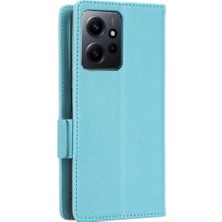 Mays Shop Xiaomi Redmi Için Not 12 4g Pu Deri Manyetik Cüzdan Yan Toka (Yurt Dışından)