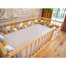 Oppipo Montessori Ahşap Karyola -Montessori Karyola - Montessori Yatak