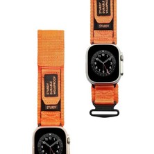 Metal Başlıklı Şık Tasarımlı Apple Watch Kordon 42MM 44MM 45MM 49MM Uyumlu Watch Ultra Kayış