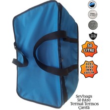 Sevbags Termal Termos Piknik Kamp Seyahat Sıcak Soğuk 50 Litre Termos Çanta