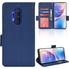 My Boutique Oneplus 8 Için Kılıf Pro Manyetik Pu Deri Yan Toka Cüzdan Kart Yuvaları (Yurt Dışından)