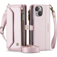 My Boutique Iphone 15 Için Crossbody Durumda Artı Durumda Cüzdan Kart Tutucu Cüzdan Kılıf Için (Yurt Dışından)