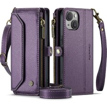 My Boutique Iphone 15 Için Crossbody Durumda Artı Durumda Cüzdan Kart Tutucu Cüzdan Kılıf Için (Yurt Dışından)