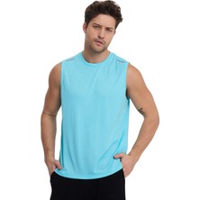 Adams Erkek Bisiklet Yaka Reflektör Detaylı Kolsuz Sporcu Atleti