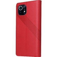 My Boutique Xiaomi 11 Kickstand Üç Kart Yuvaları Premium Deri 4 Için Flip Case (Yurt Dışından)