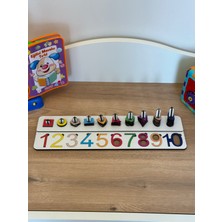 Bella Casa Kids Matematik Abaküs Toplama Oyunu, Eğitici Oyuncak, Montessori Eğitim Oyuncak, Motor Zeka Oyuncak, Matematik, Sayı