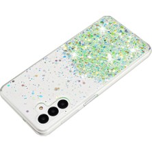 Samsung Galaxy A14 4g Parlak Glitter Tpu Epoksi Telefon Anti-Damla Kapak (Yurt Dışından)