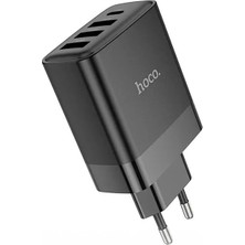 Hoco C127A PD45W 3 USB + 1 Type-C Girişli Hızlı Şarj Adaptörü Başlığı