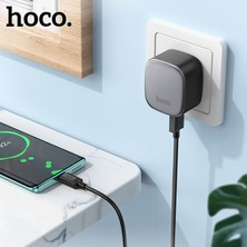 Hoco CS31A 2xusb + Type-C To USB Kablo Hızlı Şarj Adaptör Seti