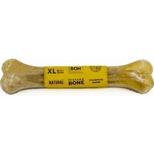 Delibon Natürel Pres Deri Kemik Köpek Ödülü 27 cm Xl
