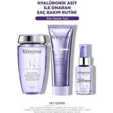 Kerastase Blond Absolu Hyalüronik Asit ile Onaran Saç Bakım Seti