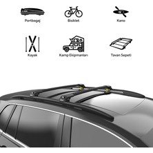 Turtle Dacia Essential/expression 2023-2024 Turtle Air1 Ara Atkı Siyah