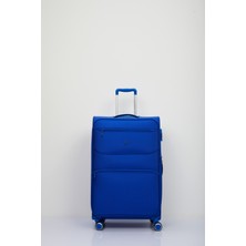 Benetton Trolley 60 cm Mavi  Valiz