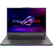 Asus Rog Strix G18 G814JZRA36-N6090A36 Intel Core I9 14900HX 64GB 4tb SSD RTX4080 Windows 10 Pro 18" Qhd+ 240Hz Taşınabilir Bilgisayar