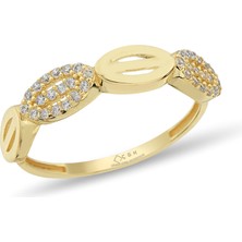 Taşlı Altın Yüzük YZKKCGK031